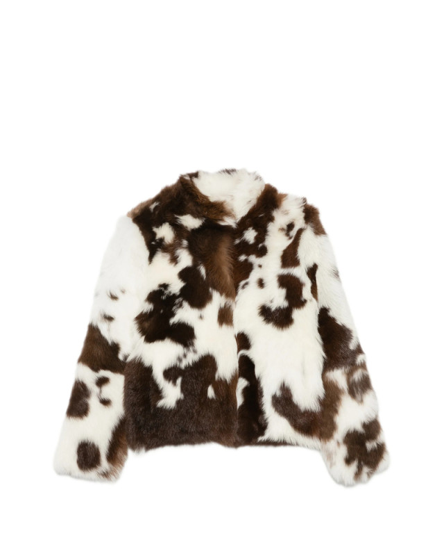 [SIMONETTA RAVIZZA] Leather Jacket FW26 F06JA371H41  SPWHI