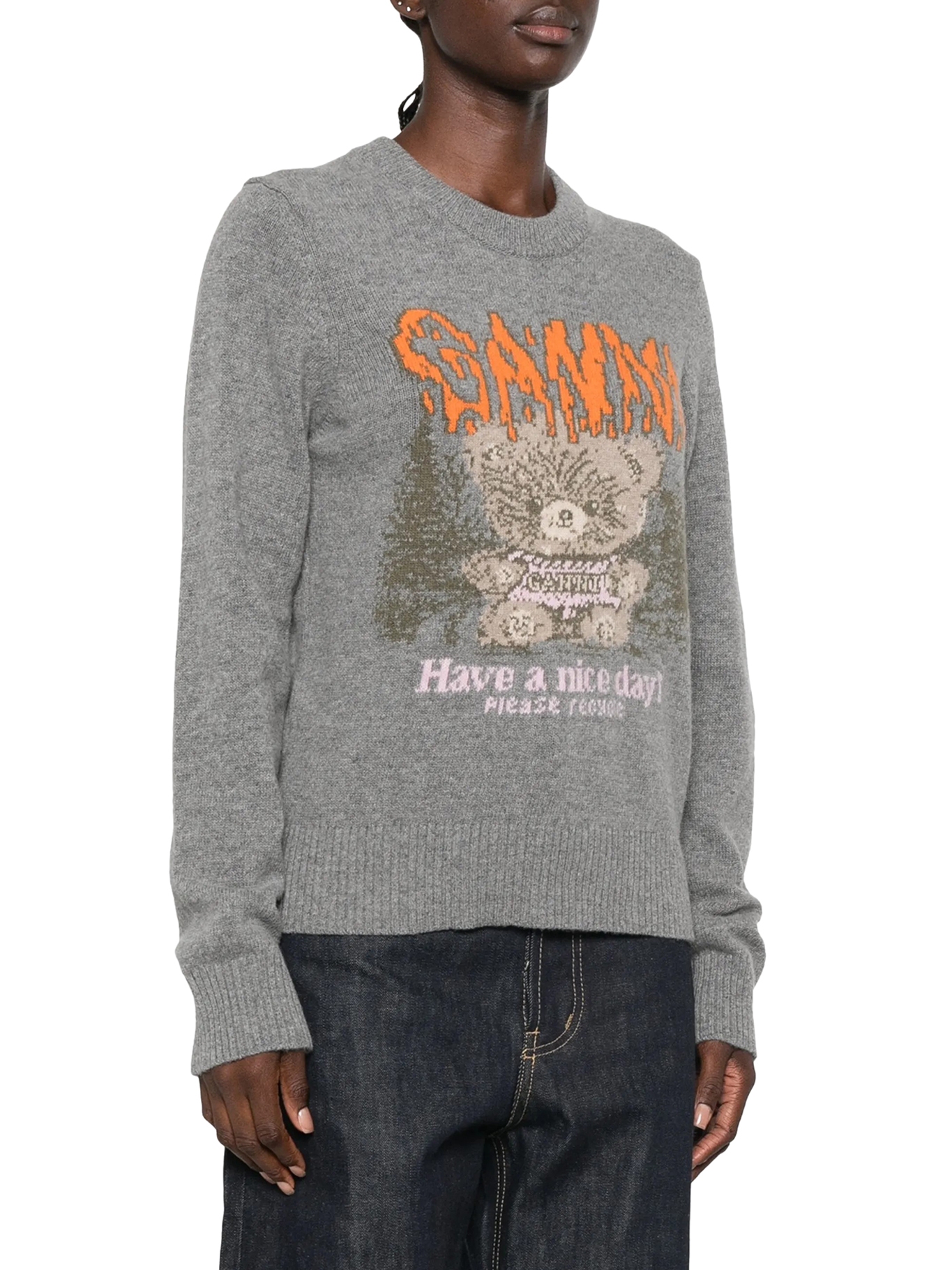 [GANNI] Knitwear FW26 A1150052920 PALOMA