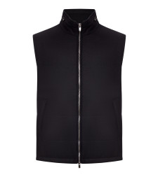 [NOME R] Down Vest FW26 321014BRERAS09 BLACK