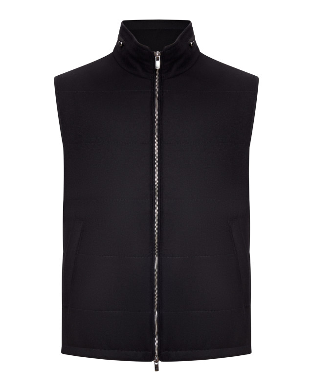 [NOME R] Down Vest FW26 321014BRERAS09 BLACK