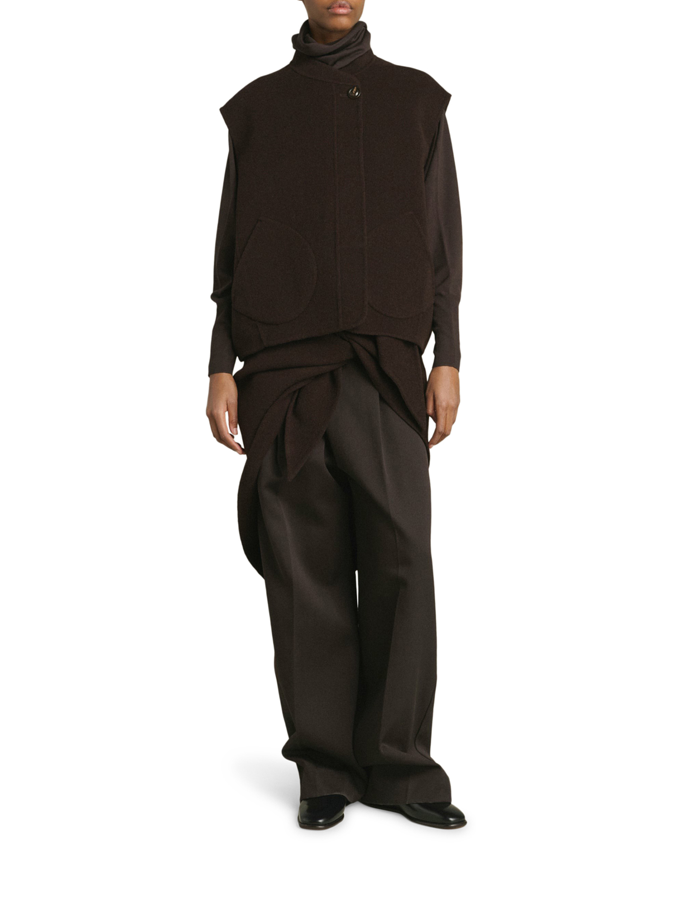 [Soeur] Jacket FW26 BLS1405ADELINEMAR0324S MARRON FONCE