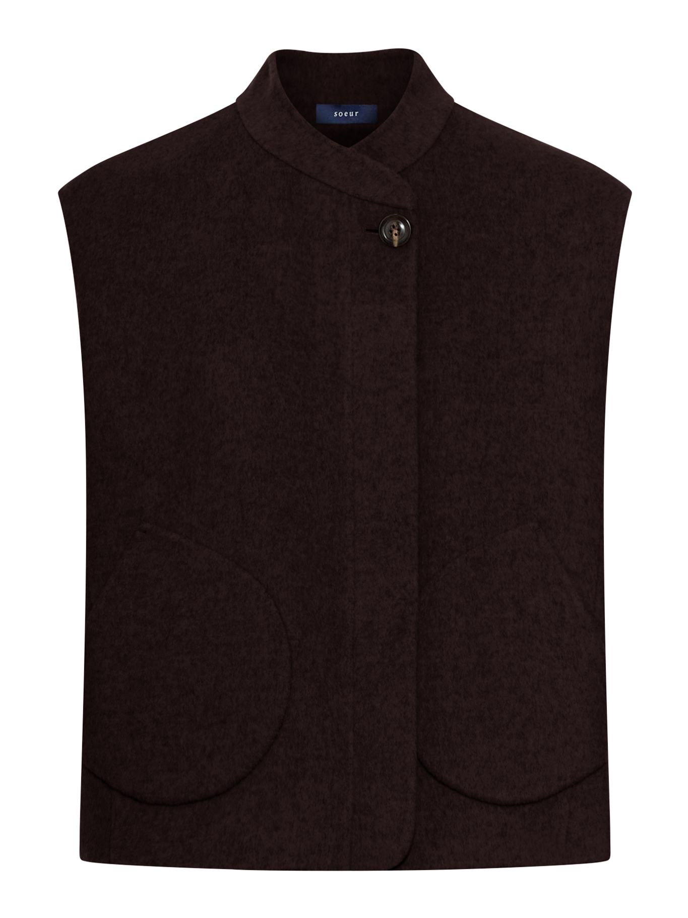 [Soeur] Jacket FW26 BLS1405ADELINEMAR0324S MARRON FONCE