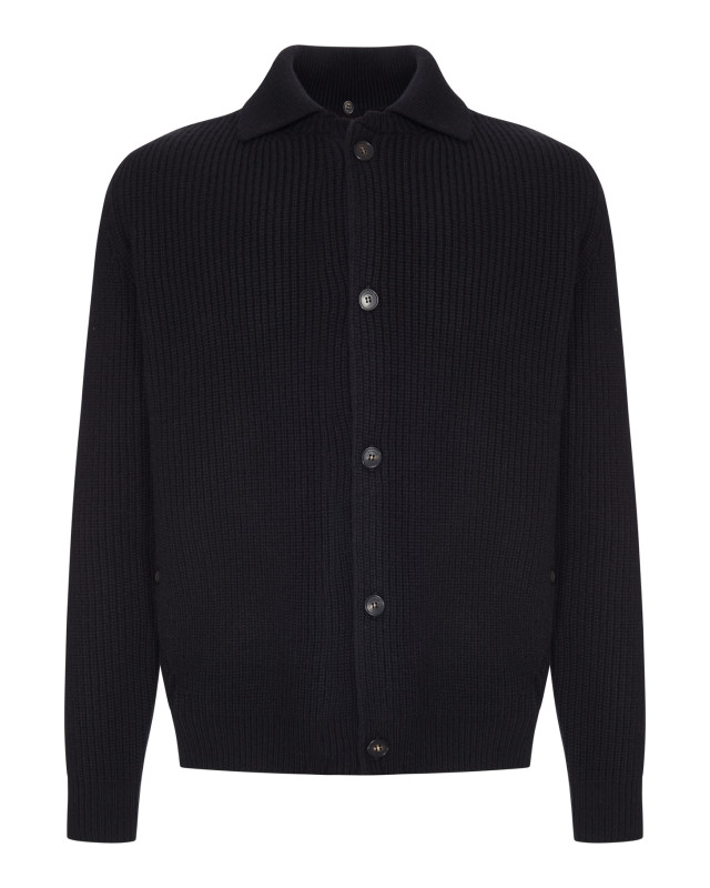 [Zanone] Cardigan FW26 810481ZQ212Z0015 BLACK