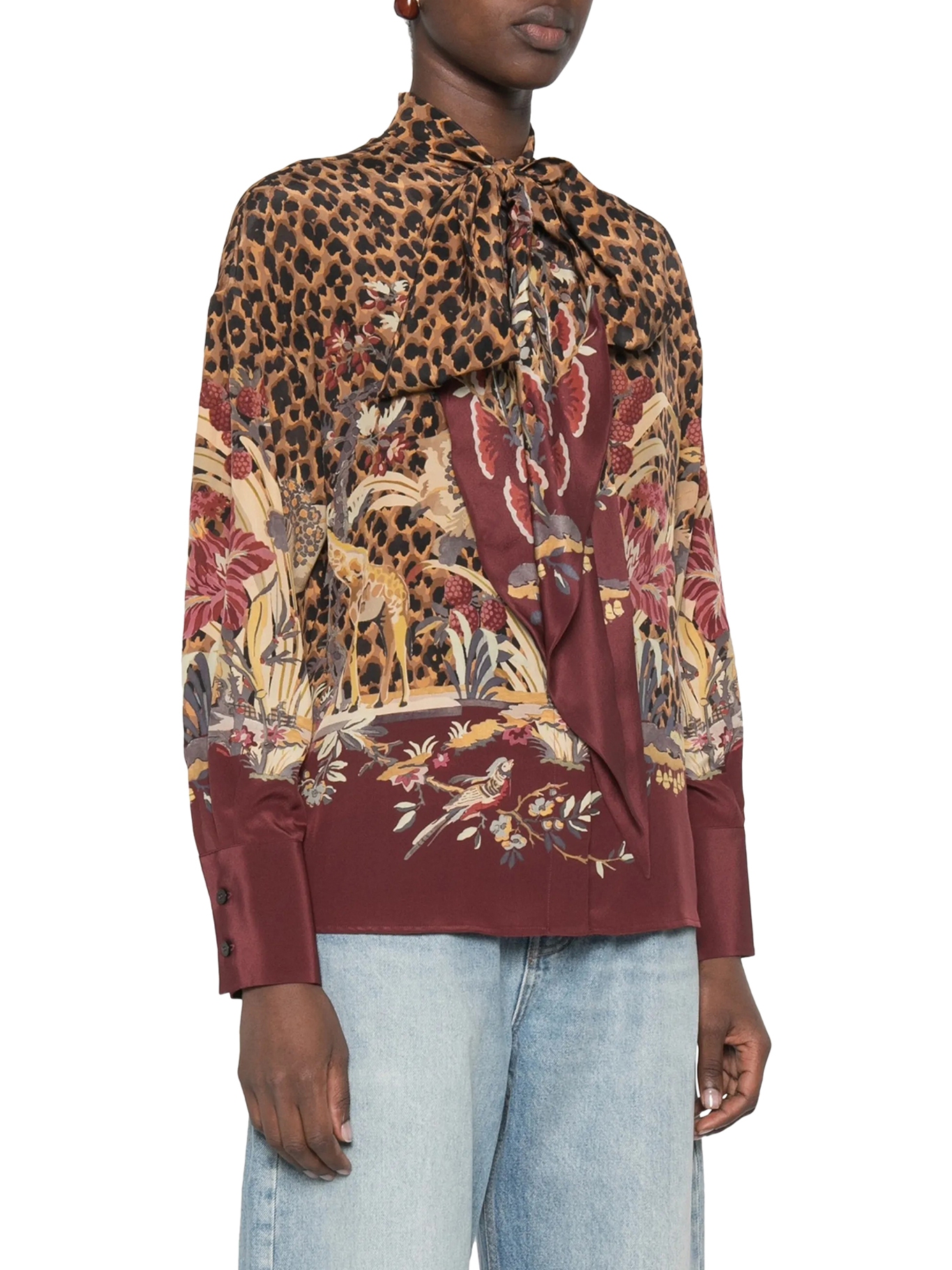 [Etro] Blouse FW26 WRIA007799SP11KX0866 BORDEAUX