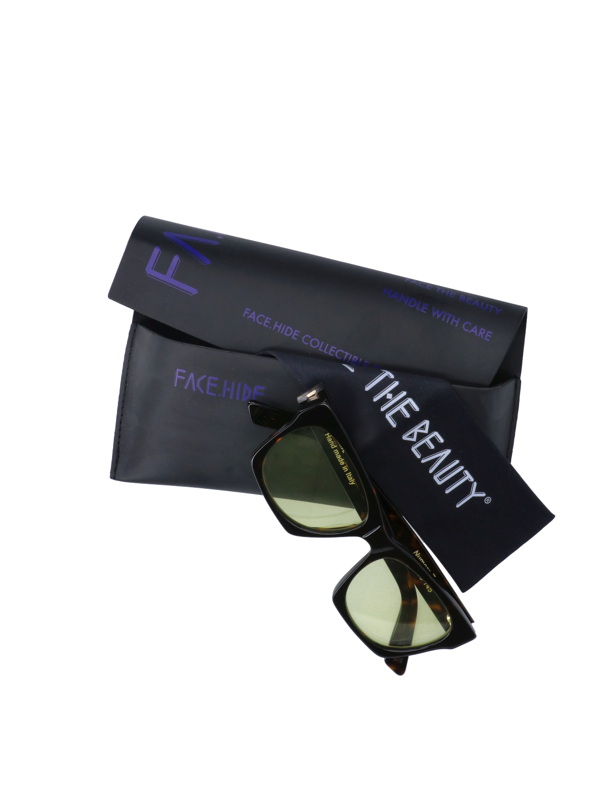 [FACE HIDE] Sunglasses SS26 NUMERO 0HAVANA FOTOCROMATICA GIALLA