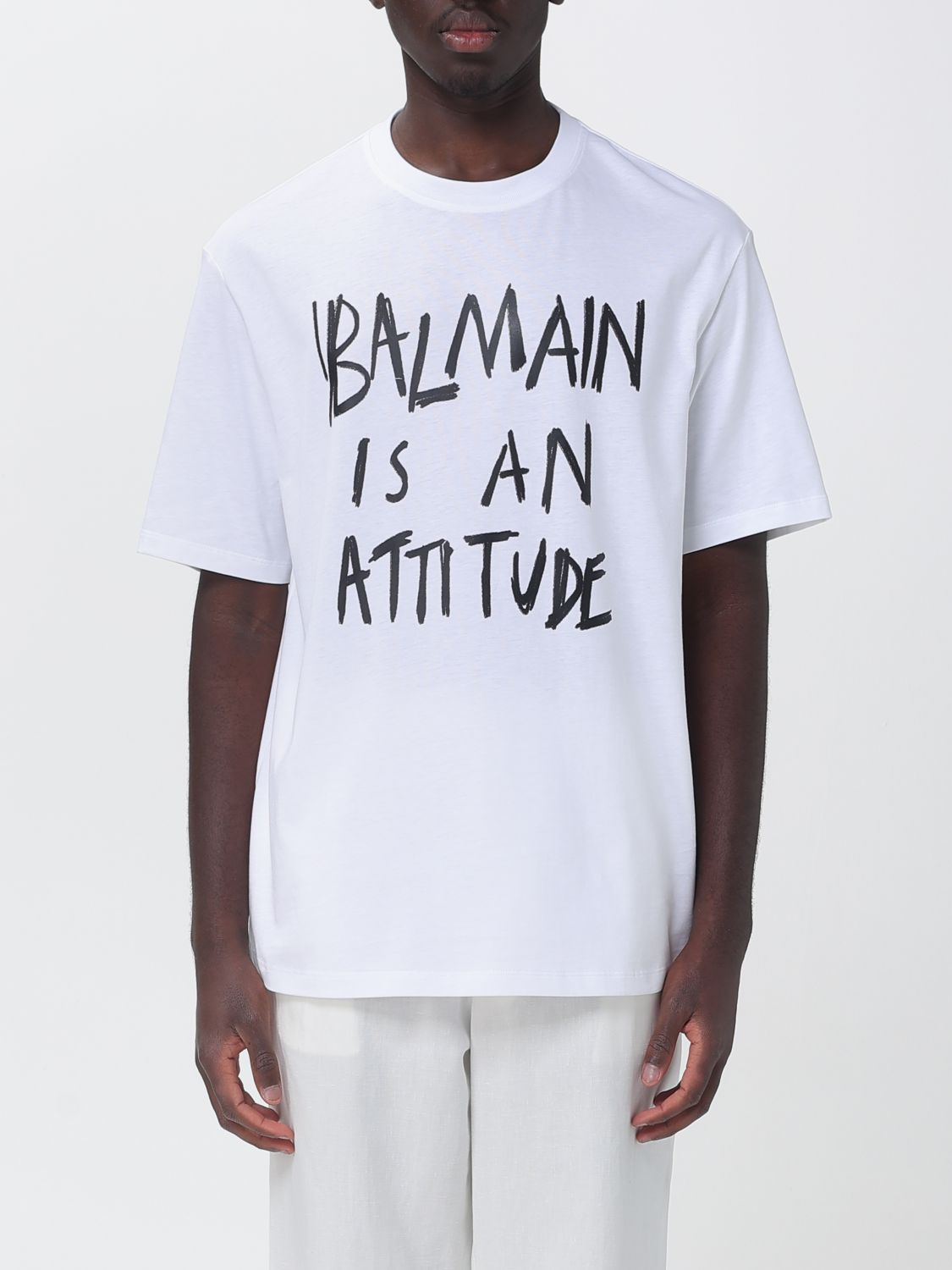 [Balmain] T-shirts Short Sleeve SS26 GH1EG225GF40 GAB