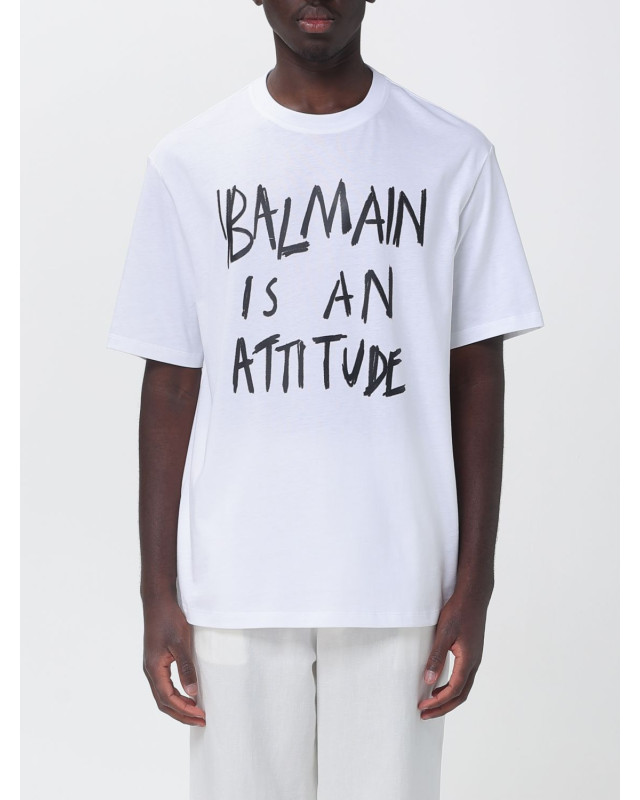 [Balmain] T-shirts Short Sleeve SS26 GH1EG225GF40 GAB