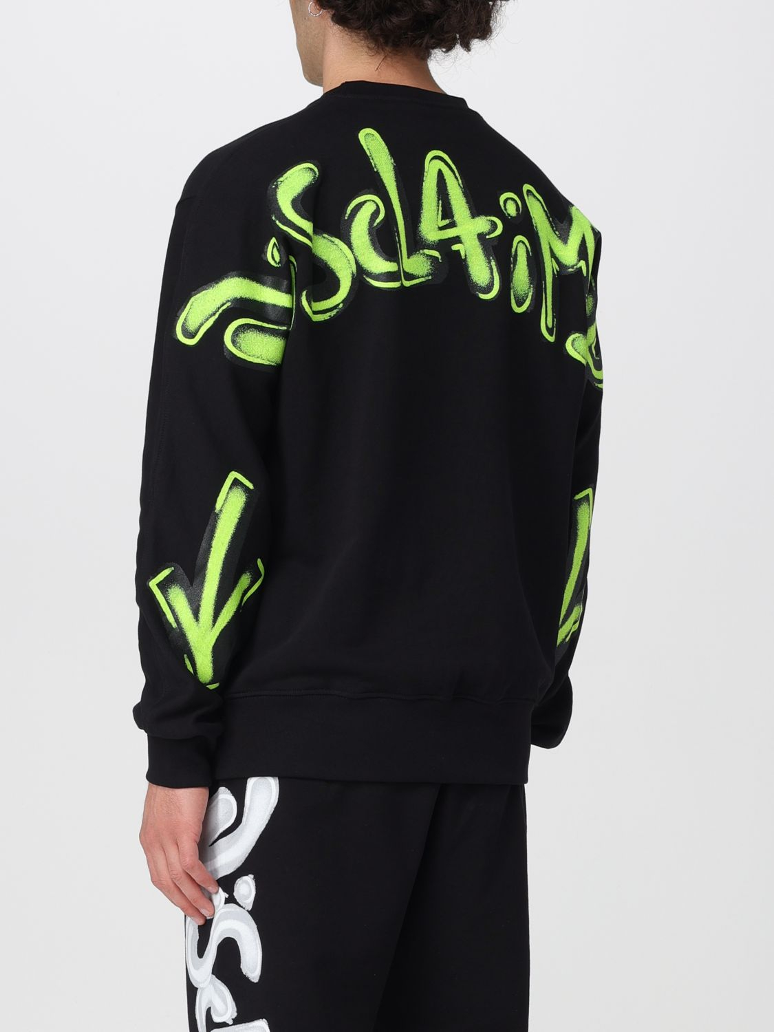 [DISCLAIMER] Sweatshirt SS26 55402 NERO /ST.G.FLUO