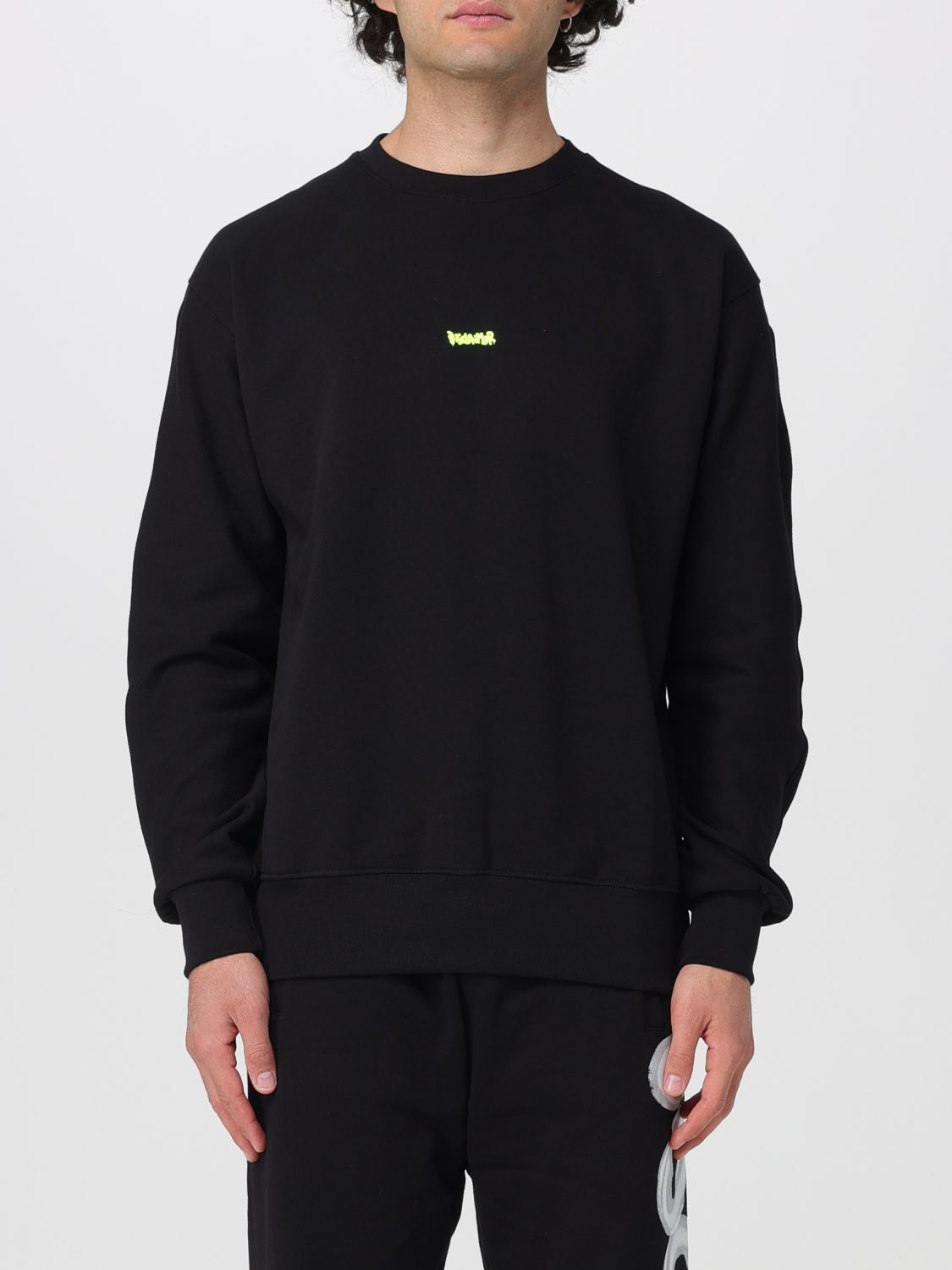 [DISCLAIMER] Sweatshirt SS26 55402 NERO /ST.G.FLUO