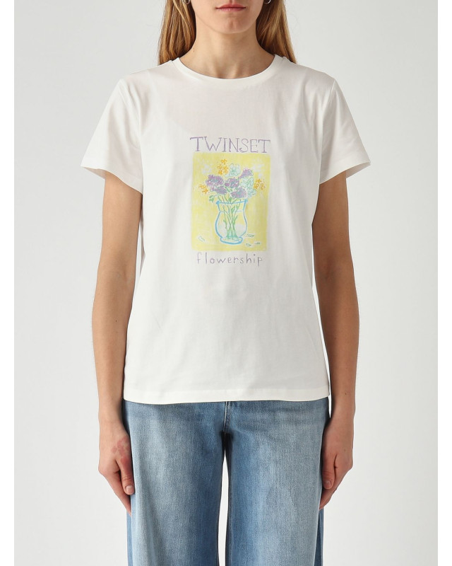 [Twinset] T-shirts Short Sleeve SS26 261TP2341 00001
