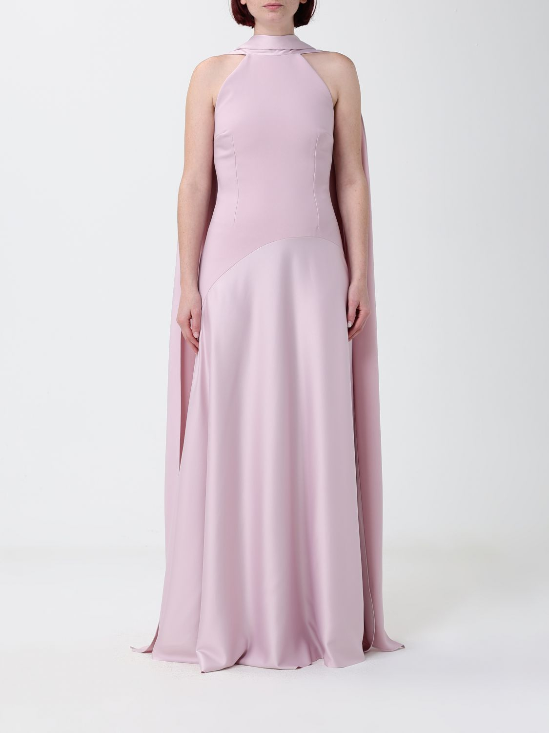 [Solace London] Sleeveless dress SS26 OS43032 PETAL PINK