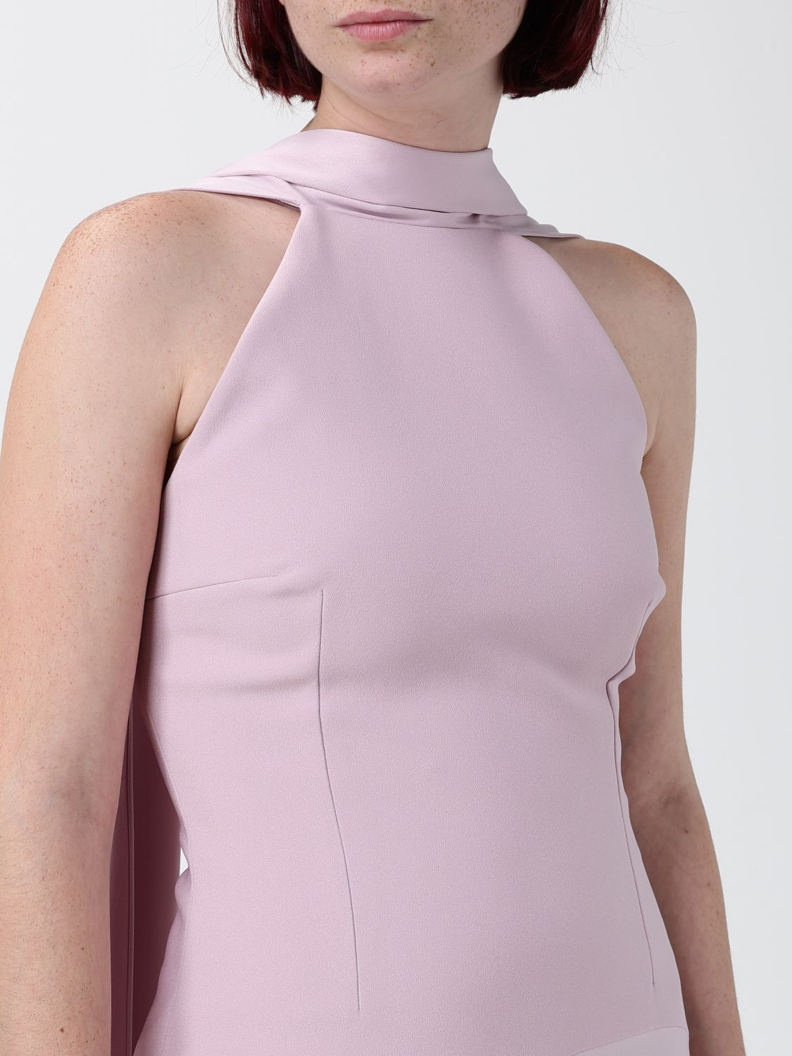 [Solace London] Sleeveless dress SS26 OS43032 PETAL PINK