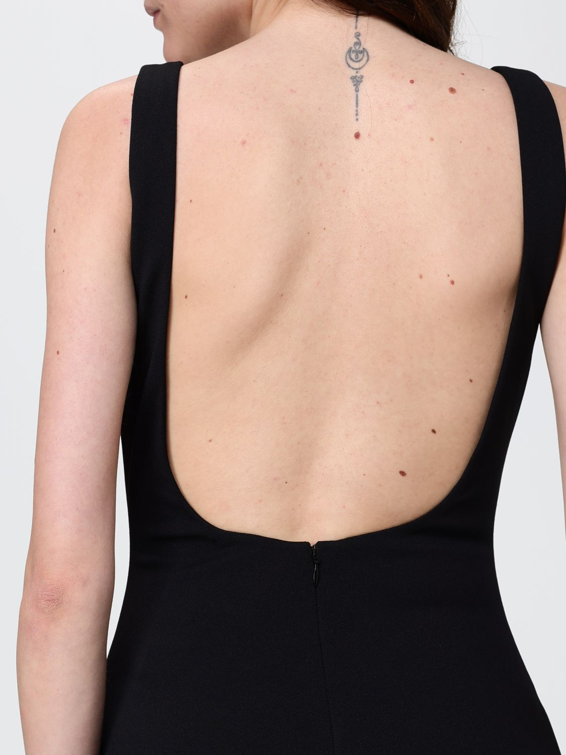[Solace London] Sleeveless dress SS26 OS47017 BLACK