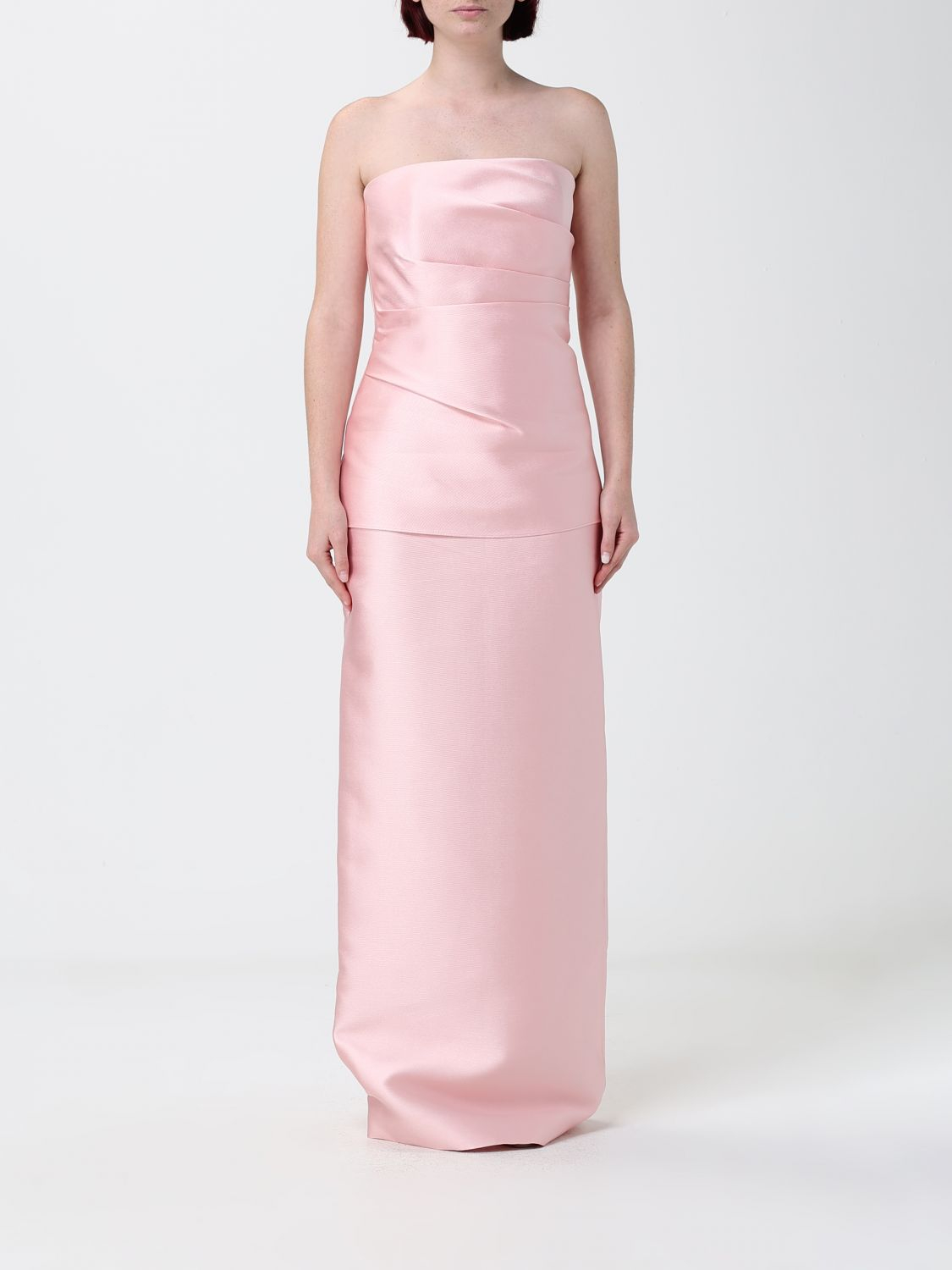 [Solace London] Sleeveless dress SS26 OS47034 CAMELLIA PINK