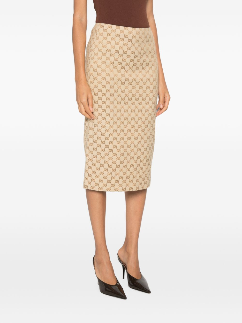 [Gucci] Midi skirt FW26 871391ZAVMM2902
