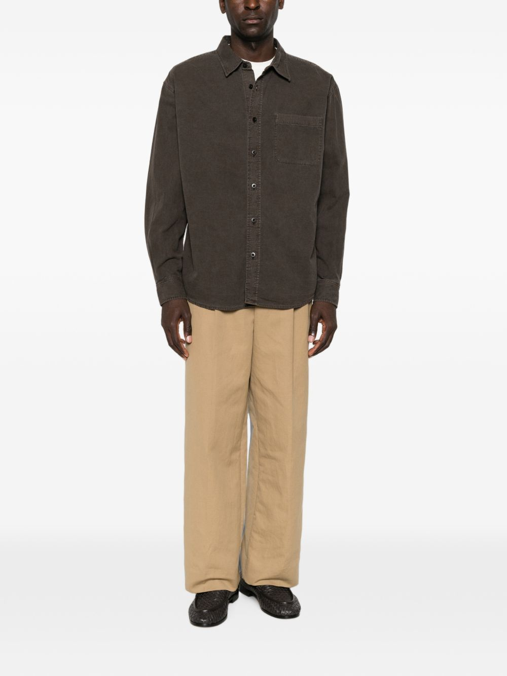 [THE ROW] Shirts Long Sleeve FW26 R000239W4799MUD