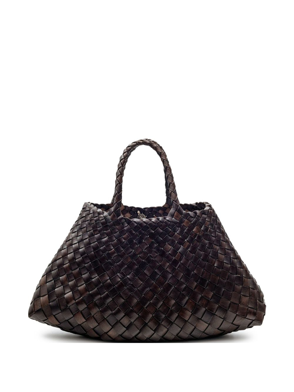 [DRAGON DIFFUSION] Shoulder bag FW26 DGW68893 8893 SANTA CROCE SMALL DKBROWN