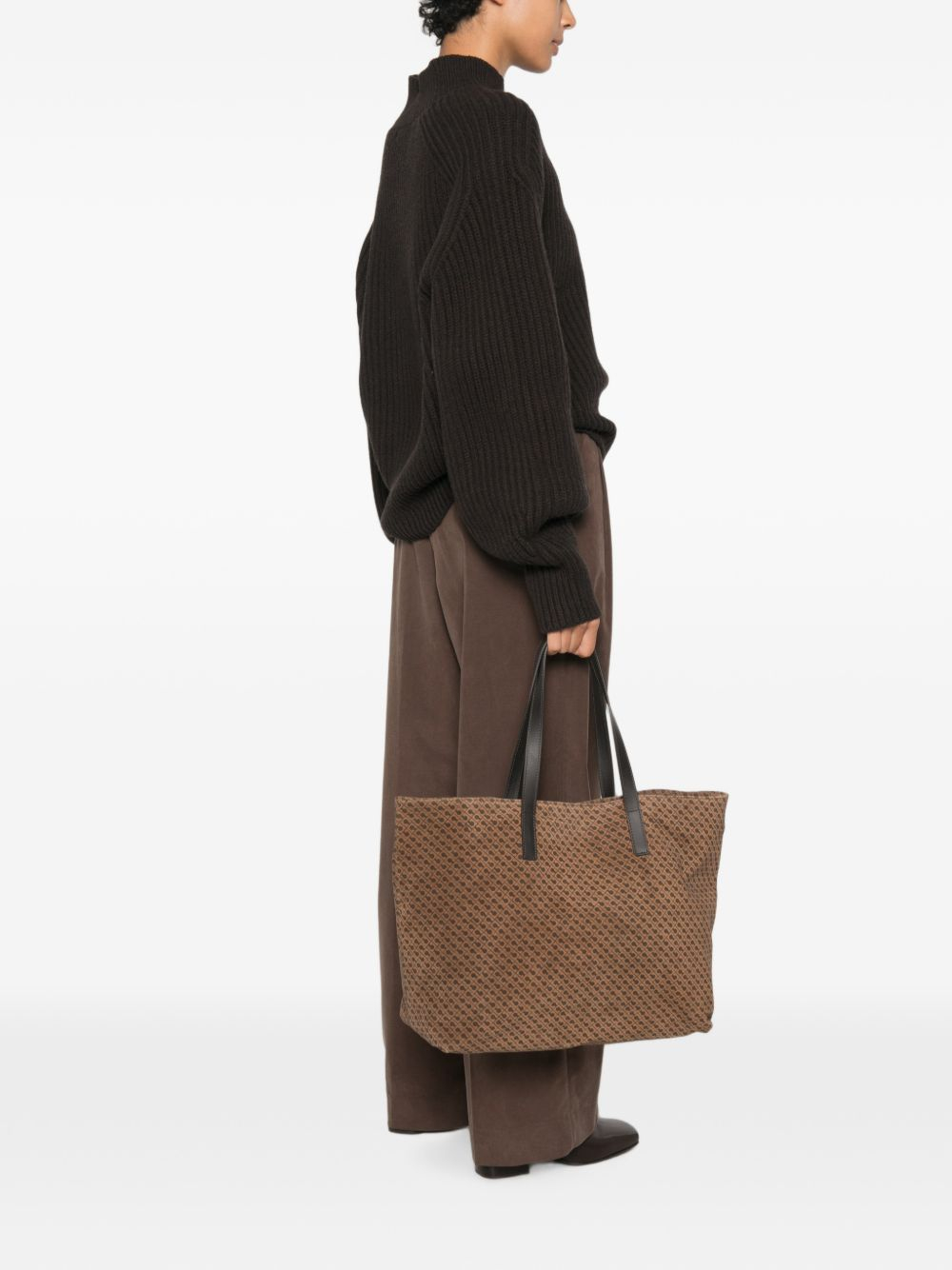 [GHERARDINI] Tote bag FW26 GHB0313 LARGE SHOPPER TOFFEE