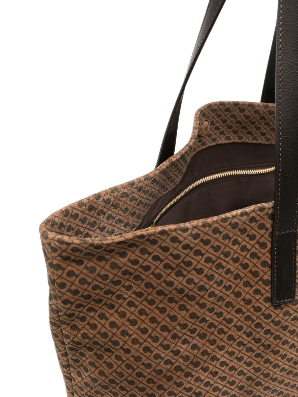 [GHERARDINI] Tote bag FW26 GHB0313 LARGE SHOPPER TOFFEE