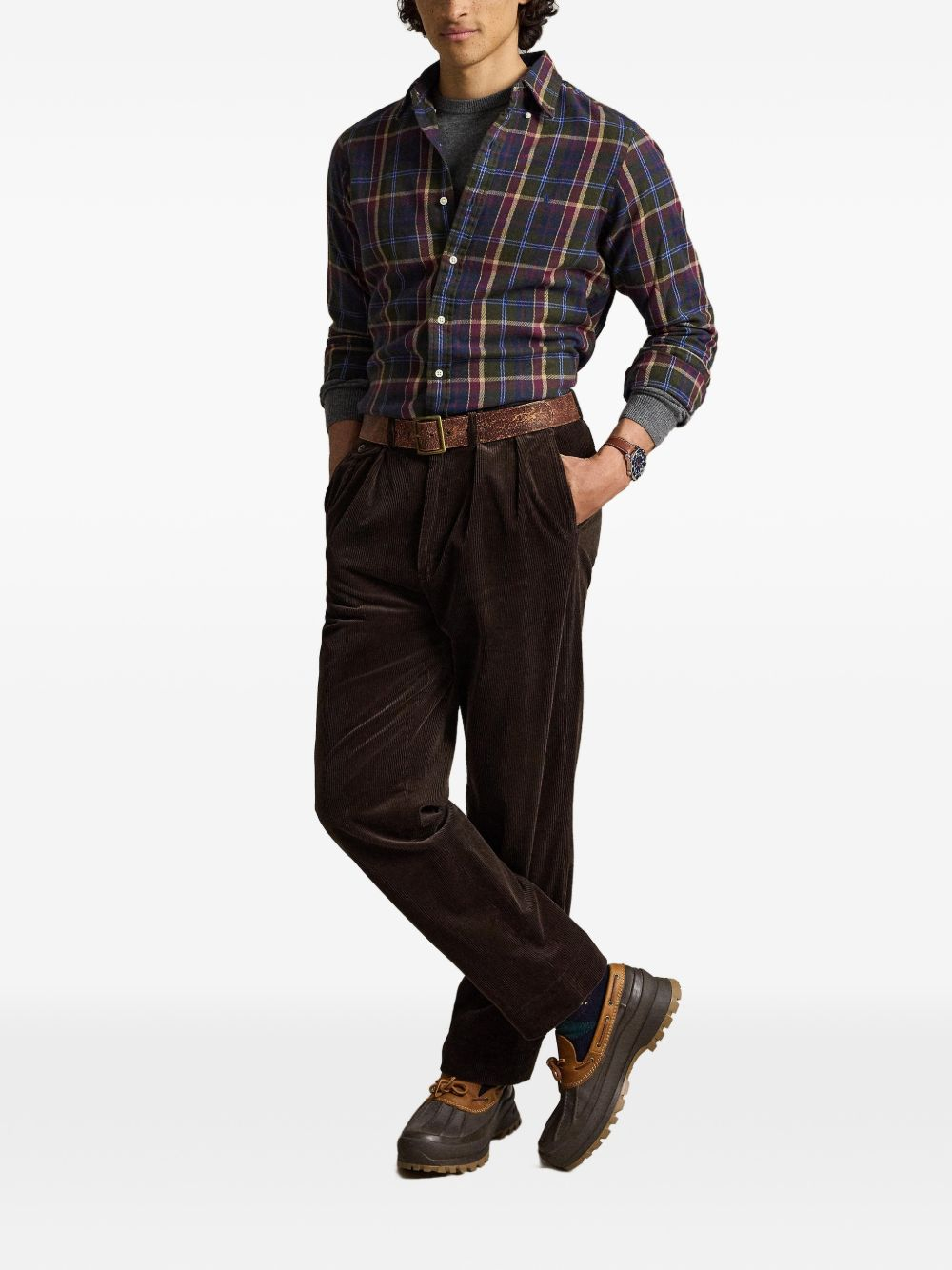 [Polo Ralph Lauren] Shirts Long Sleeve FW26 710B30152 003