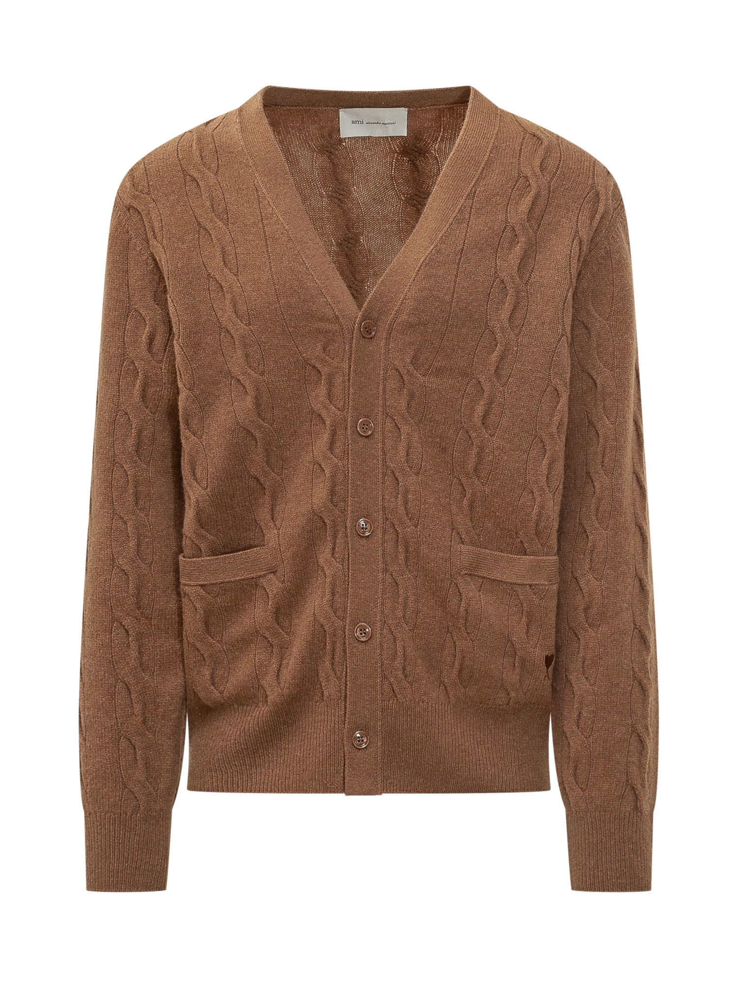 [AMI ALEXANDRE MATTIUSSI] Cardigan FW26 UKC393KN0189 280