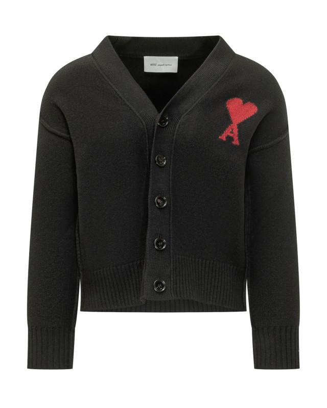 [AMI ALEXANDRE MATTIUSSI] Cardigan FW26 UKC367018 009