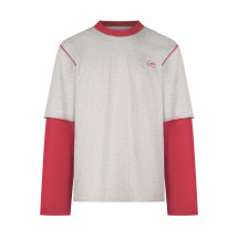 [AMI ALEXANDRE MATTIUSSI] T-shirts Long Sleeve FW26 HTS415JE0243 A266