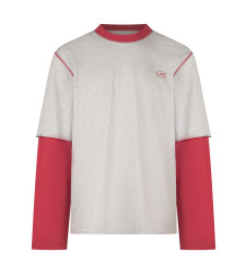 [AMI ALEXANDRE MATTIUSSI] T-shirts Long Sleeve FW26 HTS415JE0243 A266