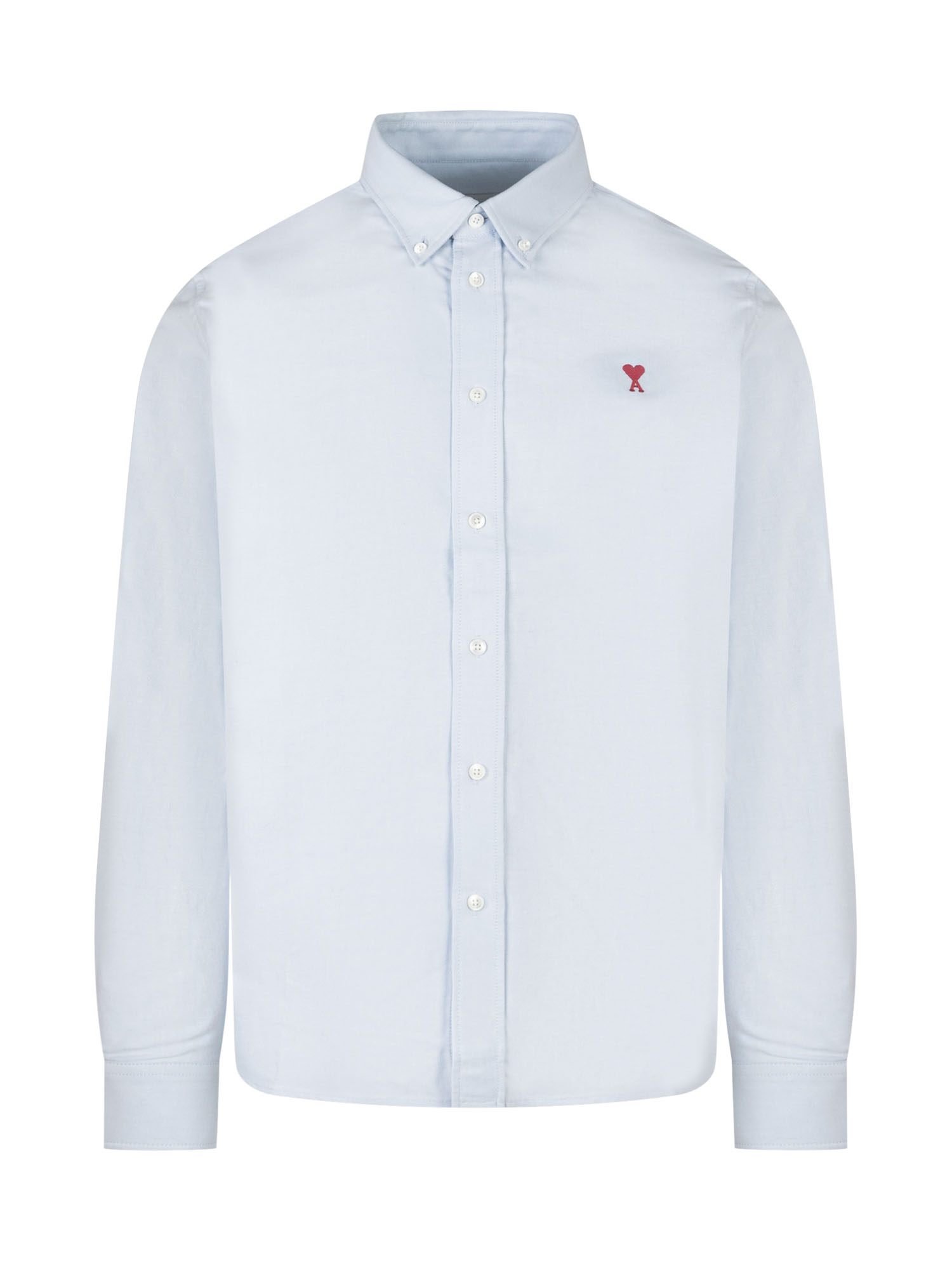 [AMI ALEXANDRE MATTIUSSI] Shirts Long Sleeve FW26 BFUSH063CO0031 450
