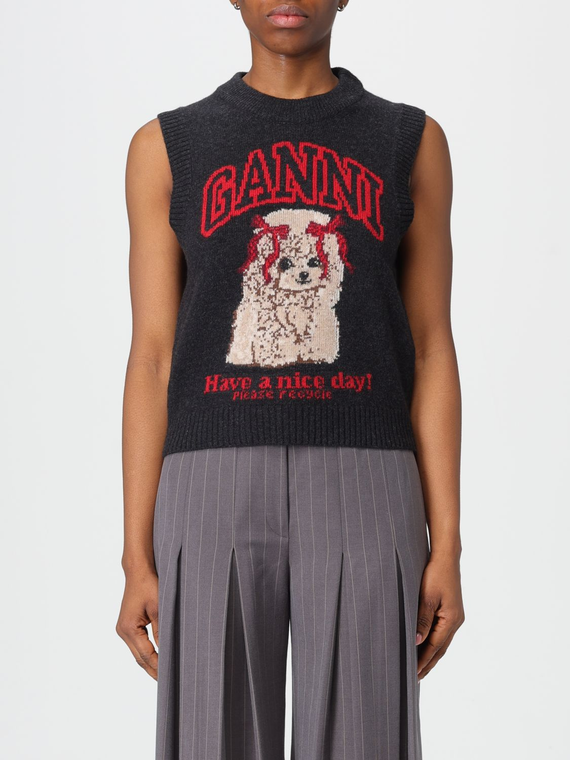 [GANNI] Knitwear SS26 A1070044 052