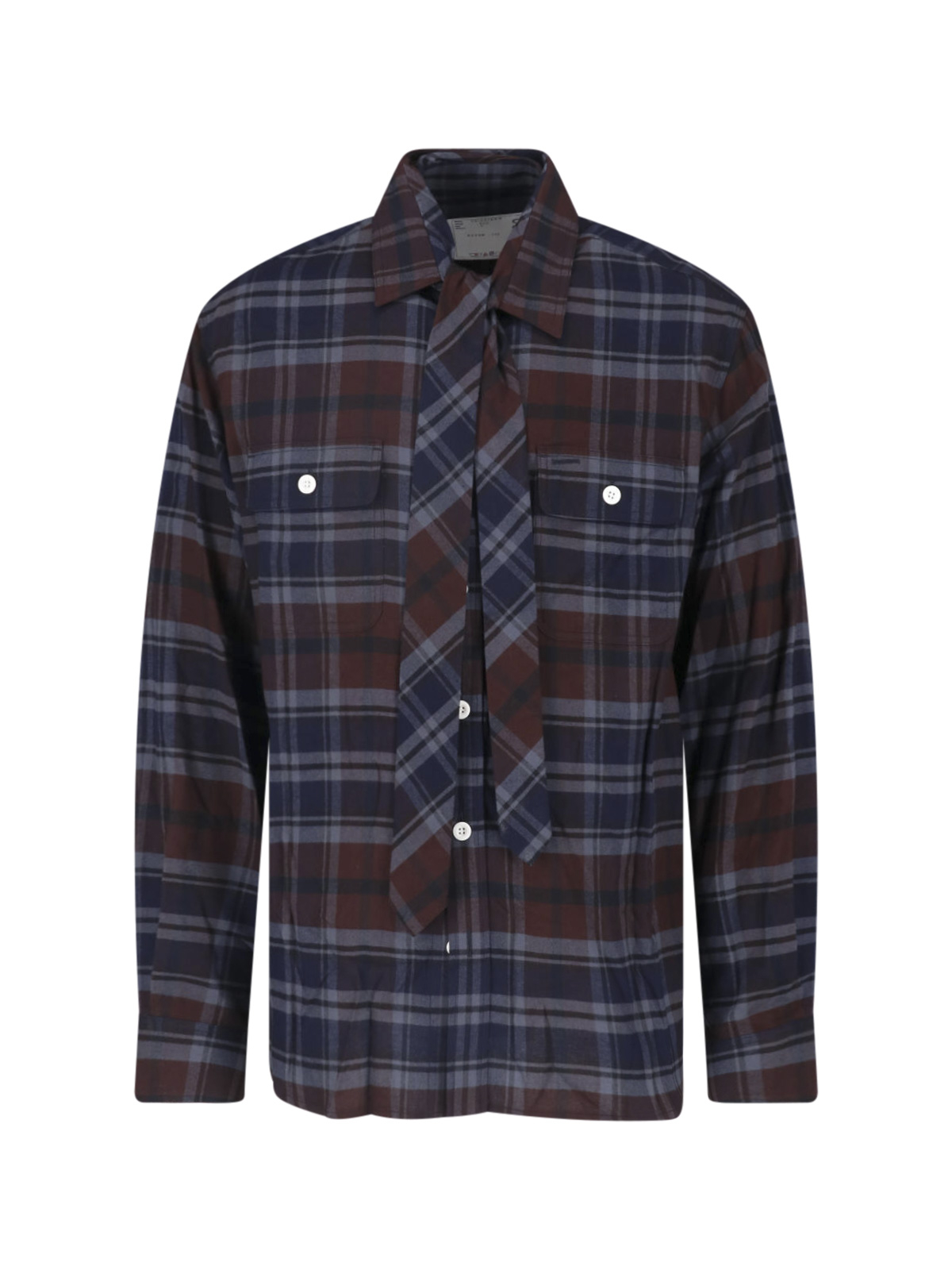 [Sacai] Shirts Long Sleeve FW26 26 04100M605
