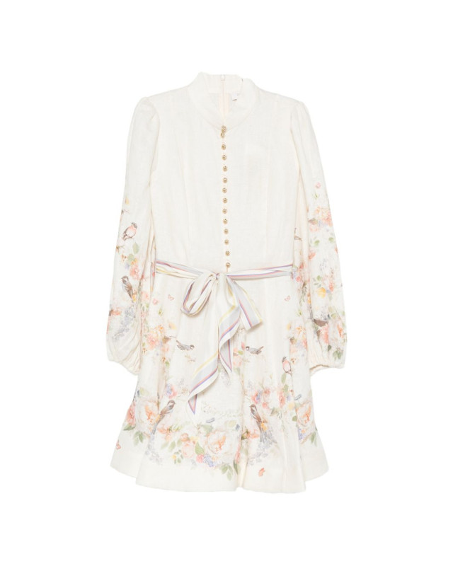 [Zimmermann] Long sleeve dress FW26 9142DF261CRBQ
