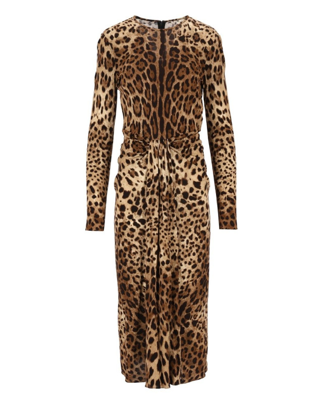 [Dolce & Gabbana] Long sleeve dress CO F615DTFS8DMHY13M