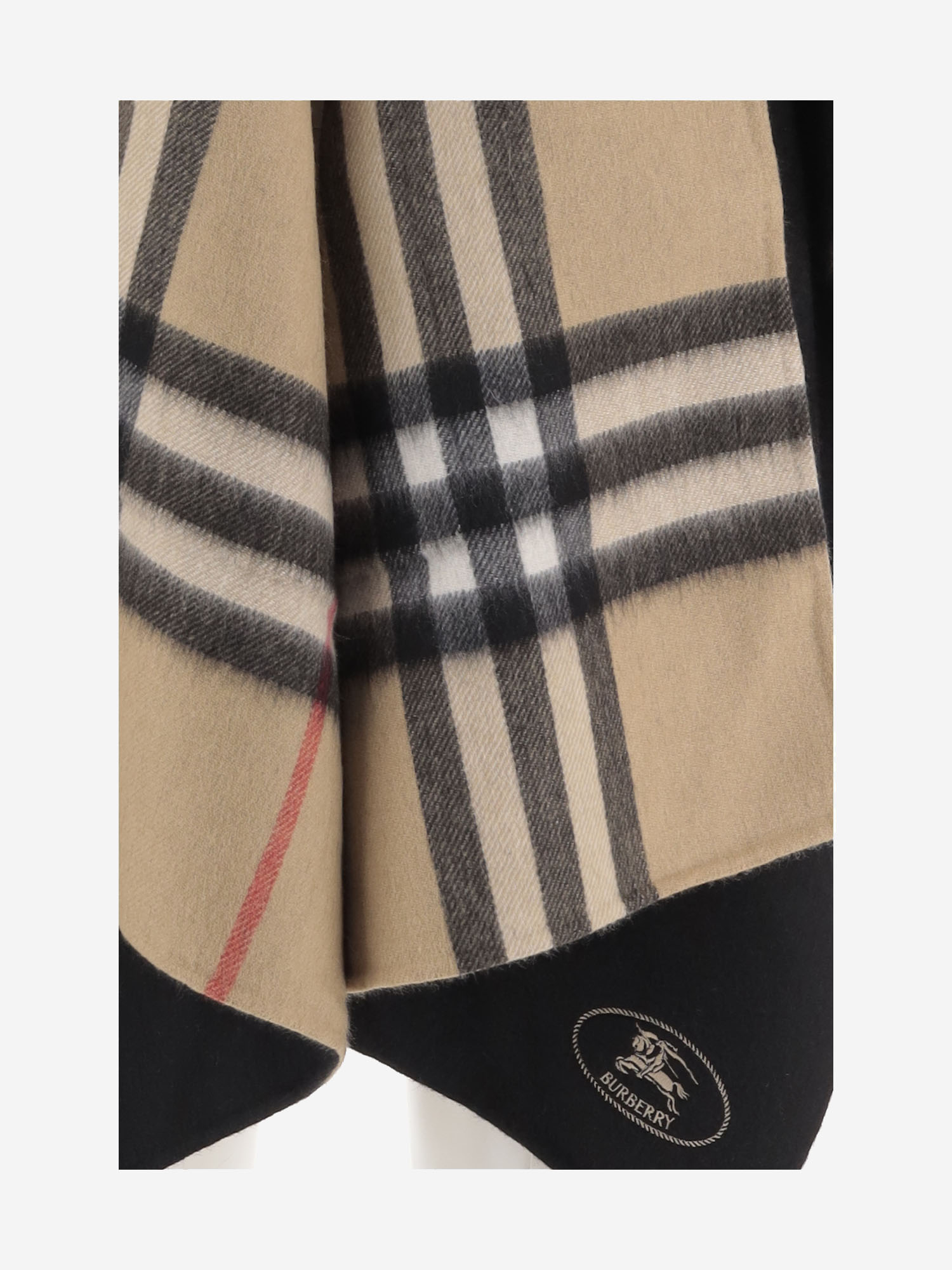 [Burberry] Cape FW26 8137226BLACKARCHIVEBEIGE