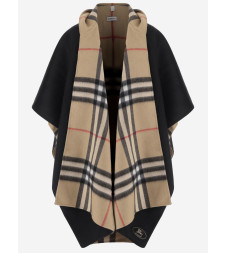 [Burberry] Cape FW26 8137226BLACKARCHIVEBEIGE