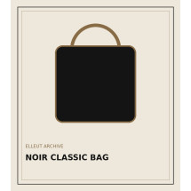 NOIR QUILTED SHOULDER BAG