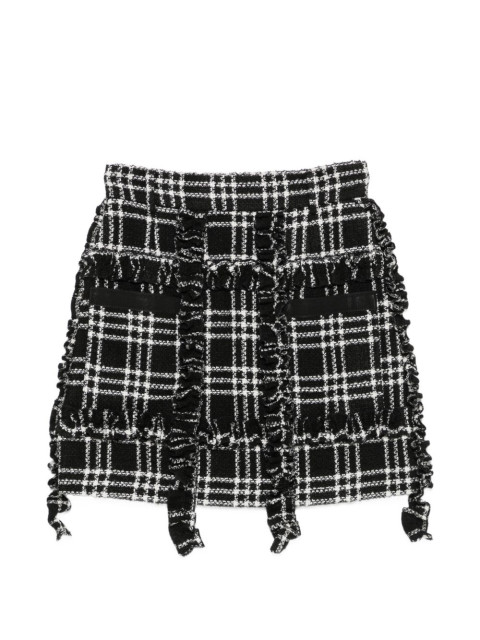 [ALESSANDRO ENRIQUEZ] Midi skirt FW26 SK84JQBLACK