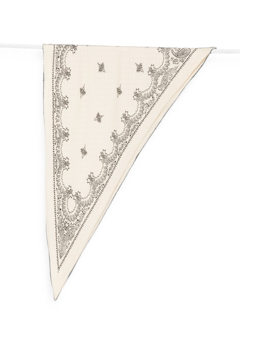 [Destin] Scarf FW26 BOX12TRIBANDANACREAM