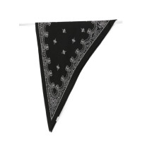 [Destin] Scarf FW26 BOX12TRIBANDANABLACK
