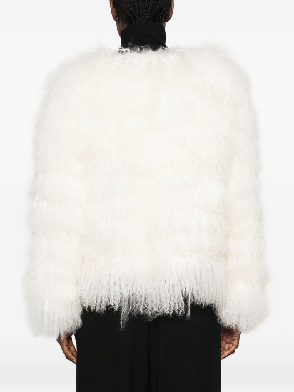 [ERMANNO FIRENZE] Fur Jacket FW26 D49ED050E3AMF333