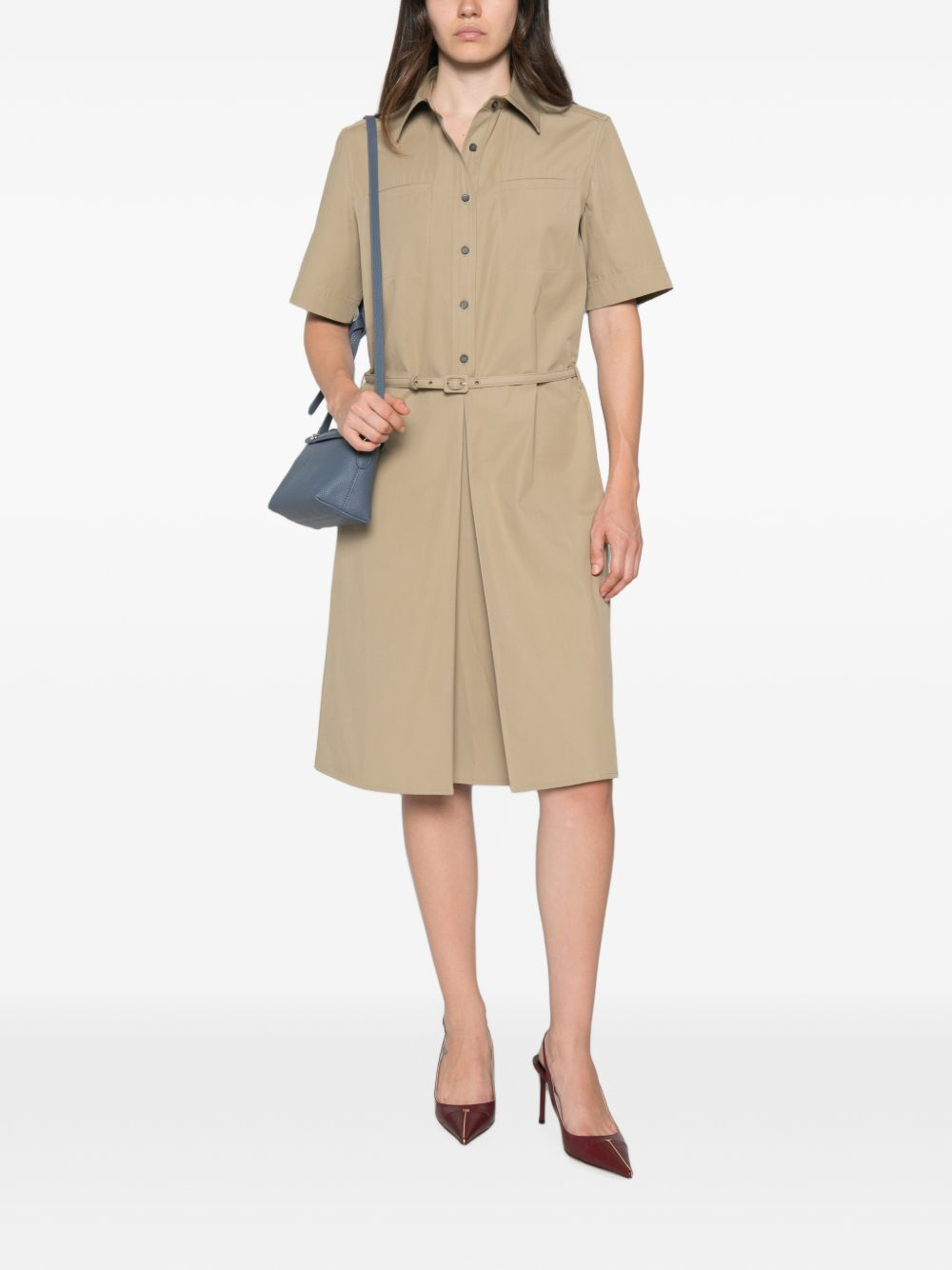 [Fendi] Short sleeve dress FW26 FDD689AMVNF0TX9