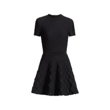 [Balmain] Short sleeve dress FW26 HF1R7520KK200PA