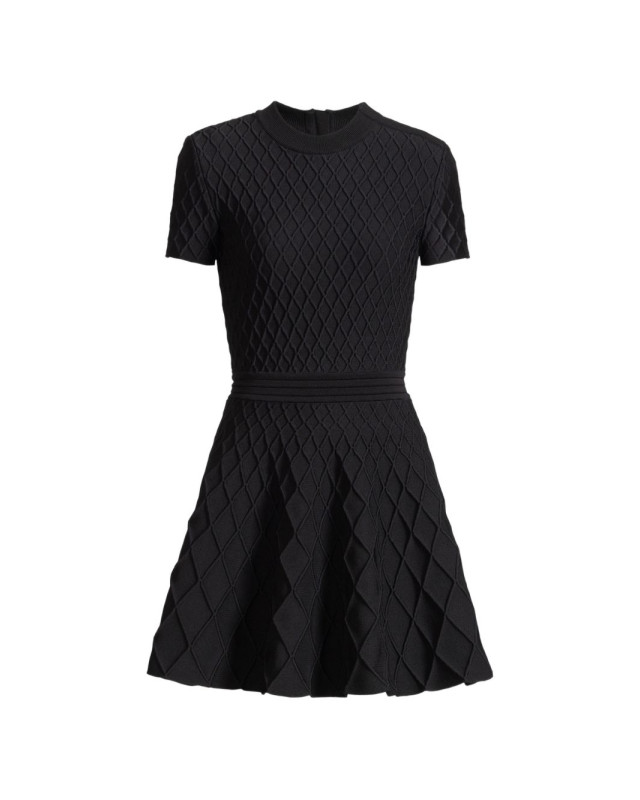 [Balmain] Short sleeve dress FW26 HF1R7520KK200PA
