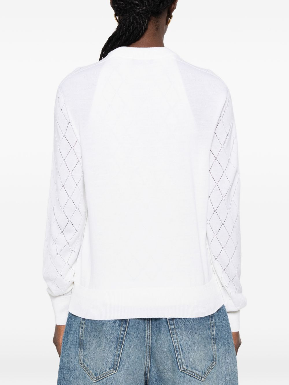 [Balmain] Cardigan FW26 HF1KN085KJ990FA