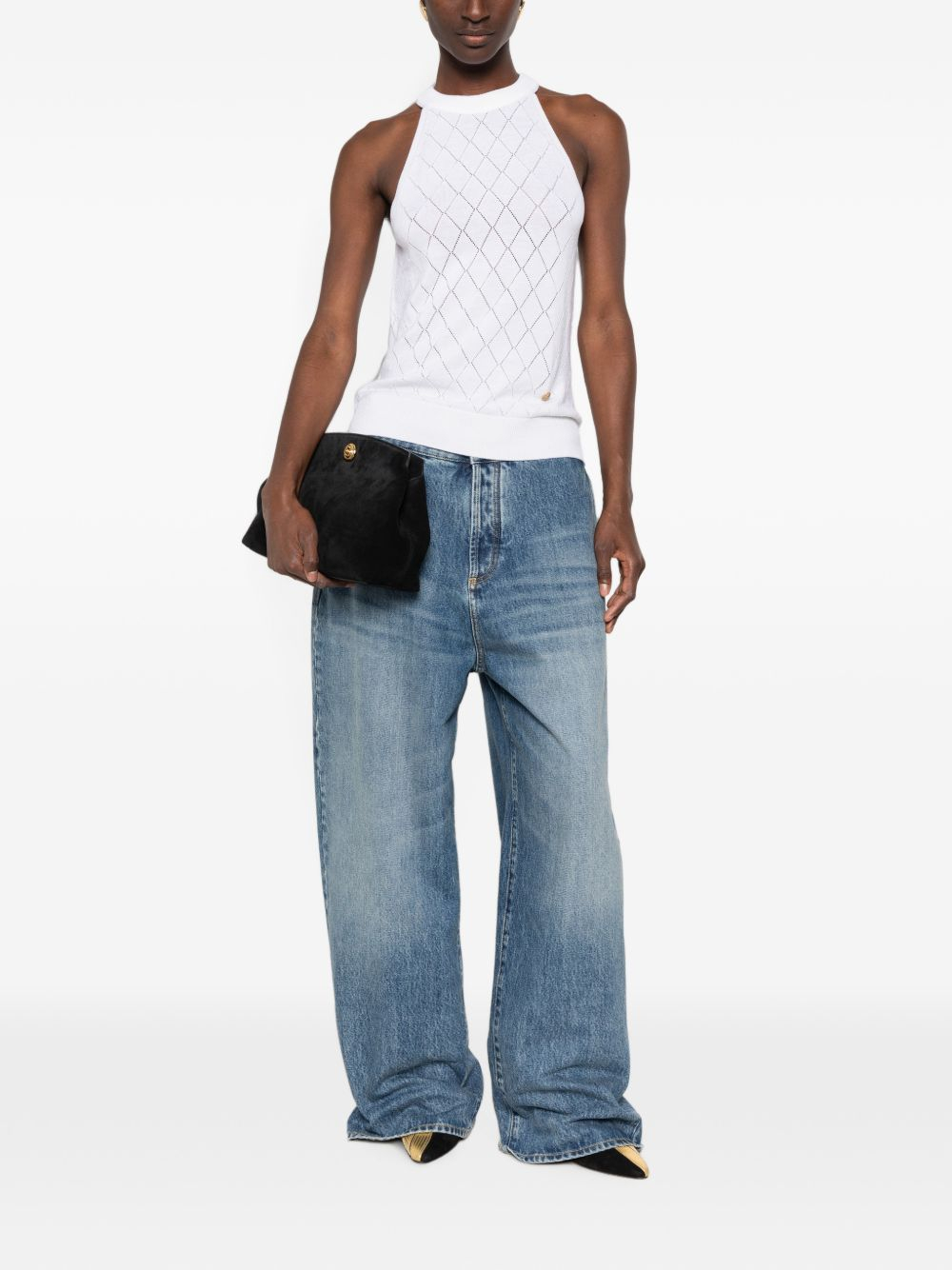 [Balmain] T-shirts Sleeveless FW26 HF1AE089KJ990FA
