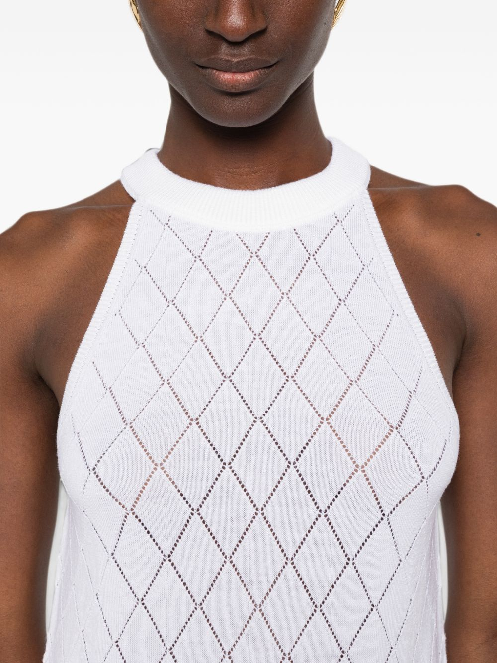 [Balmain] T-shirts Sleeveless FW26 HF1AE089KJ990FA