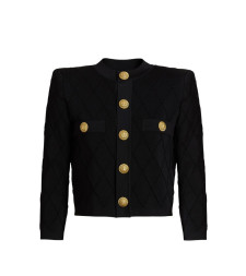 [Balmain] Cardigan FW26 HF1KL612KK200PA
