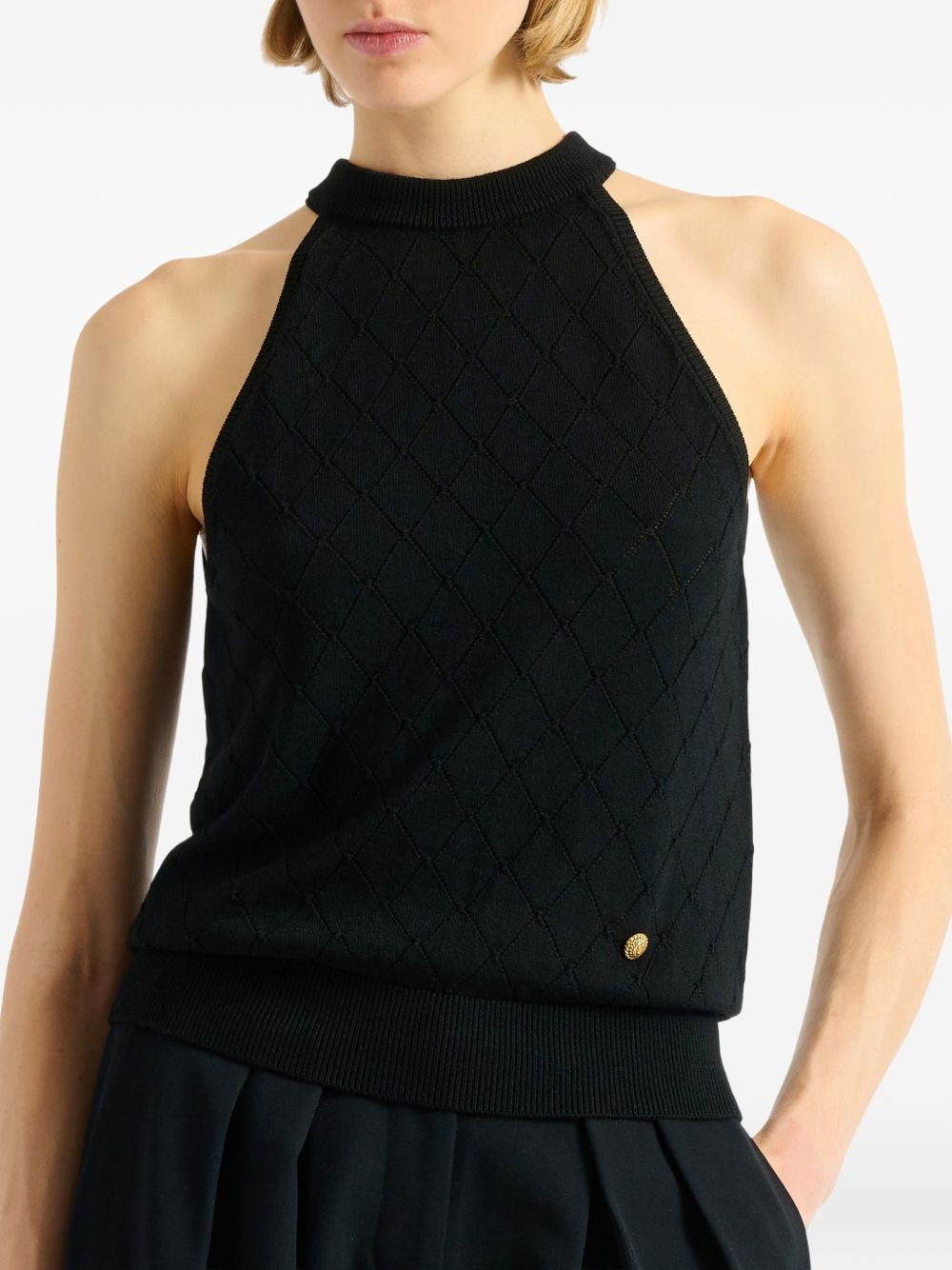 [Balmain] T-shirts Sleeveless FW26 HF1AE089KJ990PA