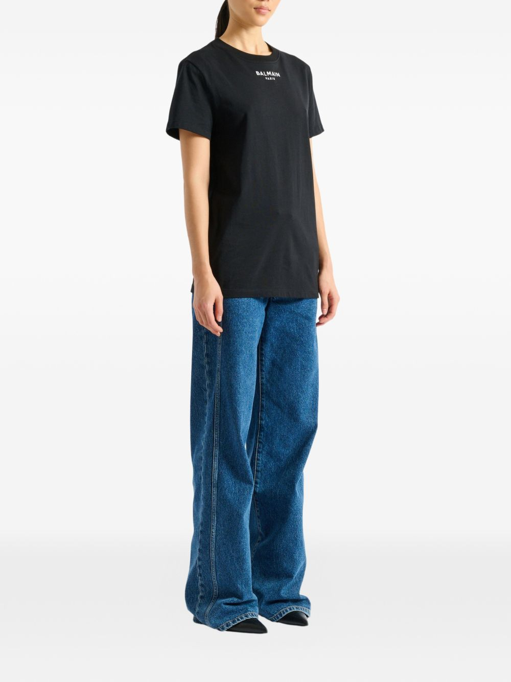 [Balmain] T-shirts Short Sleeve FW26 HF1EF000BD10EAB
