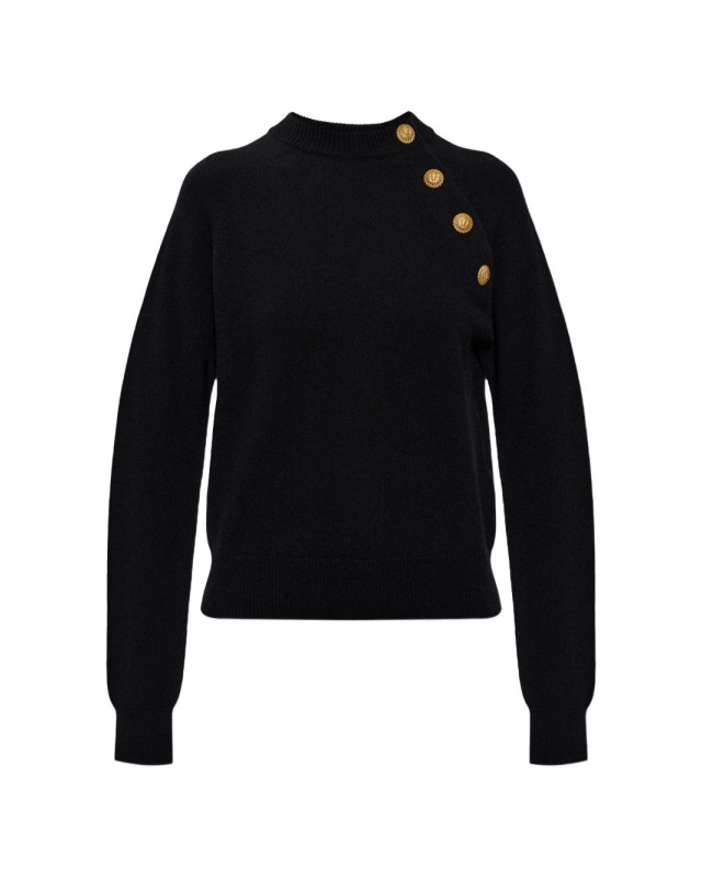 [Balmain] Knitwear FW26 HF1KA130KI870PA